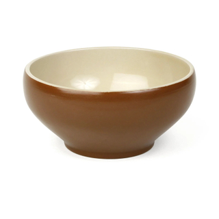 Miska ceramiczna PROVENCE, okrągła, średnica 13,5cm, pojemność 40cl, brązowa, XANTIA 20209