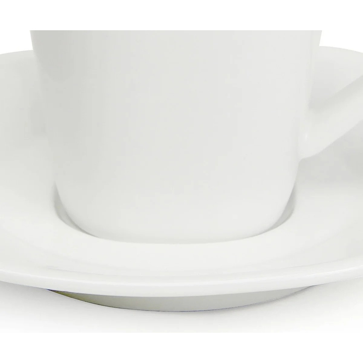 Filiżanka MADRID do espresso, z porcelany kostnej, pojemność 8cl/ 80 ml, biała, EXXENT 33401