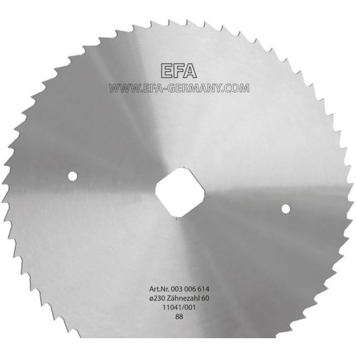 Tarcza tnąca do piły rozbiorowej EFA 86, EFA 186, SK 23 WB, typ C, 60 zębów, śr. 230 mm, EFA 3006614