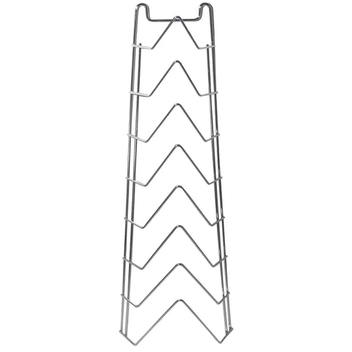 Wieszak na 8 pokryw, uchwyt nierdzewny do pokrywek, szerokość 23 cm, chromowany, model 7568/680