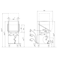 Zmywarka kapturowa QQI 102 TOP