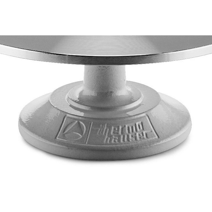 Patera aluminiowa do tortu, ciast, z żeliwną podstawą, śr. 30,5cm, obrotowa, THERMOHAUSER 8300029416