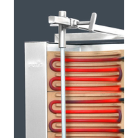 Opiekacz pionowy do 50 kg, do kebaba i gyrosa, grill elektryczny, 7,8/ 9 kW, nierdzewny, POTIS F E3