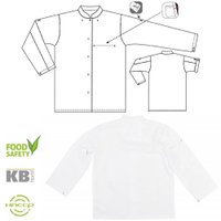 Bluza długa HACCP zapinana na napy, damska, rozm.36, kucharska, biała, KEGEL-BŁAŻUSIAK 3093-231-1080