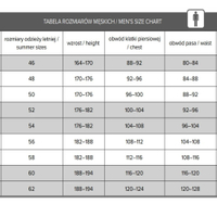 Bluza długa HACCP zapinana na napy, męska, rozm. 48, kucharska, biała, KEGEL-BŁAŻUSIAK 3092-231-1080