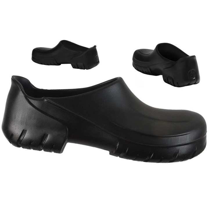 Chodaki ochronne, robocze, zamknięte, poliuretanowe, rozm. 41, czarne, BIRKENSTOCK Alpro A630 OB E