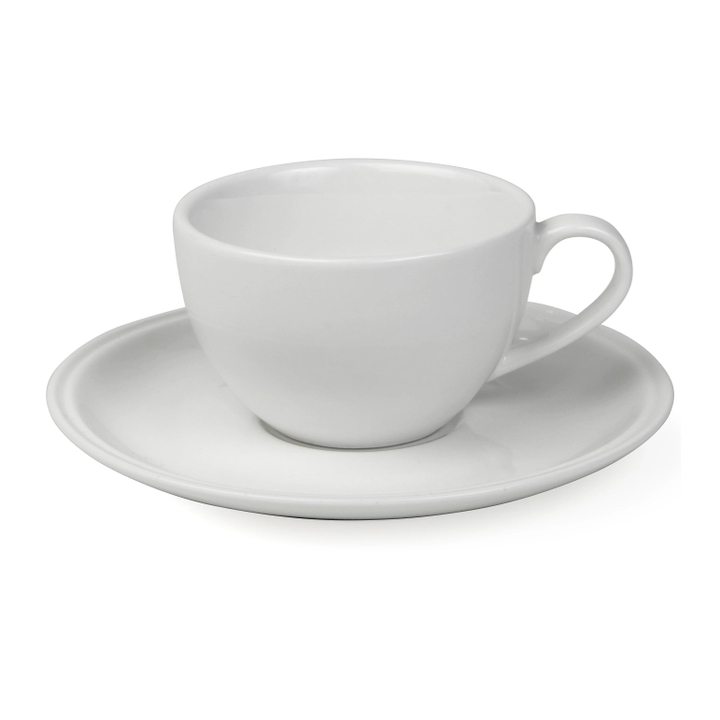 Filiżanka LETHO do espresso, z porcelany kostnej, pojemność 8cl/ 80 ml, biała, EXXENT 26264