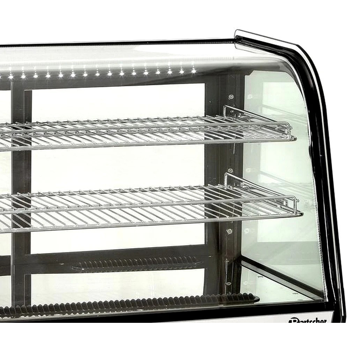 Witryna chłodnicza DELICOOL III, kontuar spożywczy, moc 200 W, poj. 160l, czarna, BARTSCHER 700203G