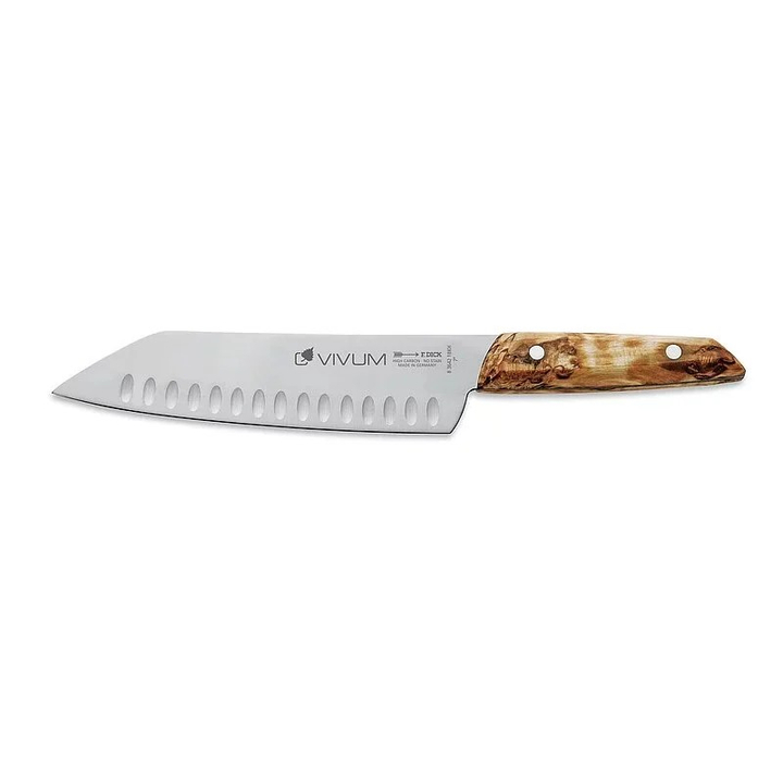 Nóż santoku VIVUM, japoński, nierdzewny, długość ostrza 18 cm, DICK 83642182KH