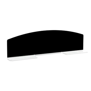 Przegroda 55x10x15cm z PVC czarna noc