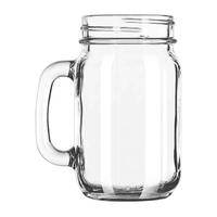 Słoik 10,7x13,3 do serwowania szklany Drinking Jar