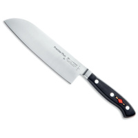 Nóż japoński Santoku PREMIER PLUS EURASIA, kucharski, 18 cm, nierdzewny, czarny, DICK 8144218