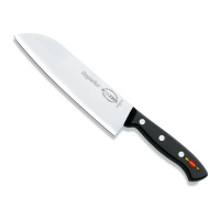 Nóż japoński Santoku SUPERIOR, nierdzewny, długość 18cm, czarny, DICK 8444218