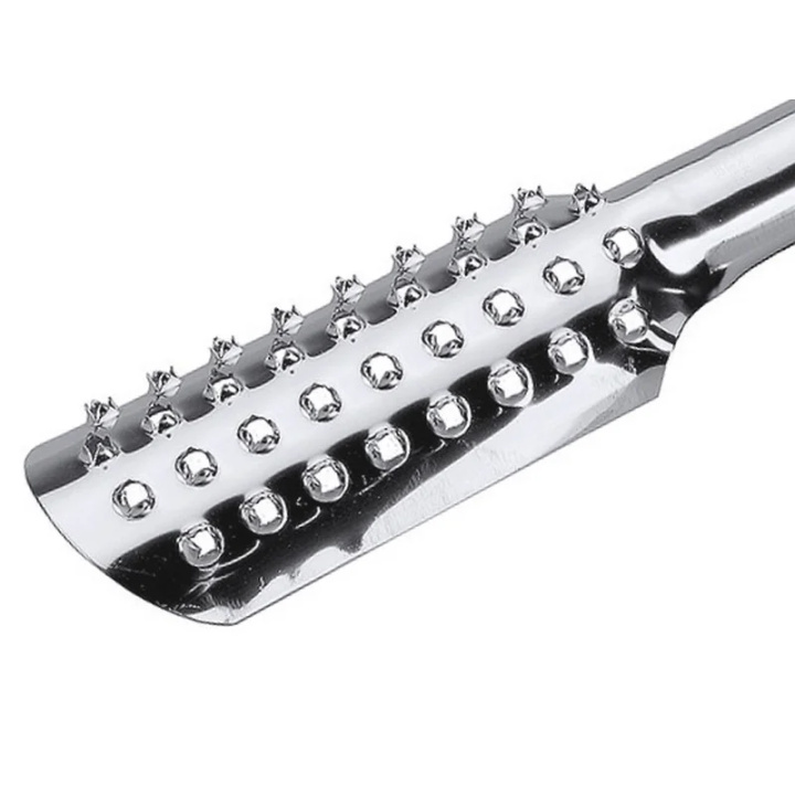 Skrobak ze stali nierdzewnej do ryb, szerokość 5 cm, długość całkowita 21 cm, model 2228/210 Skrobak ze stali nierdzewnej do ryb, szerokość 5 cm, długość całkowita 21 cm, model 2228/210