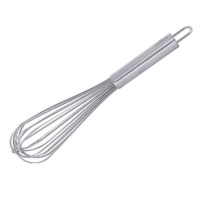 Rózga nierdzewna z uchwytem, trzepaczka, 16 wrzecion, długość całkowita 43,5 cm, model 820/400