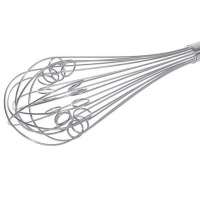Rózga, trzepaczka z elementem spiralnym, 16 wrzecion, długość 45 cm, nierdzewna, model 827/450
