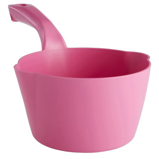 Czerpak ergonomiczny z uchwytem, polipropylenowy, różowy, poj. 1 l, VIKAN 56811
