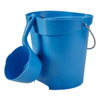 Czerpak ergonomiczny z uchwytem, polipropylenowy, różowy, poj. 1 l, VIKAN 56811