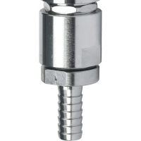 Złączka przeciwzwrotna SafeOne, 1/2 cala, mosiężna, chromowana, dł. 135 mm, VIKAN 9340 (Q)