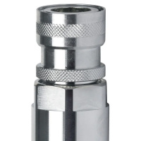 Złączka przeciwzwrotna SafeOne, 1/2 cala, mosiężna, chromowana, dł. 135 mm, VIKAN 9340 (Q)
