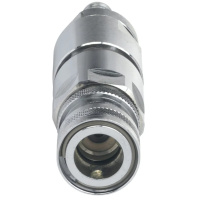 Złączka przeciwzwrotna SafeOne, 1/2 cala, mosiężna, chromowana, dł. 135 mm, VIKAN 9340 (Q)