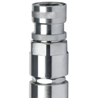 Złączka przeciwzwrotna SafeOne, 1/2 cala, mosiężna, chromowana, dł. 135 mm, VIKAN 9340 (Q)