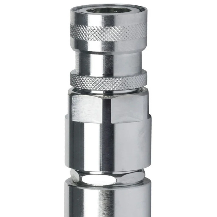 Złączka przeciwzwrotna SafeOne, 1/2 cala, mosiężna, chromowana, dł. 135 mm, VIKAN 9340 (Q) Złączka przeciwzwrotna SafeOne, 1/2 cala, mosiężna, chromowana, dł. 135 mm, VIKAN 9340 (Q)