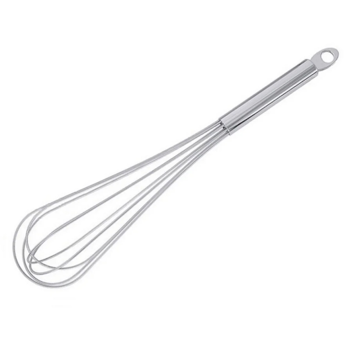 Rózga, trzepaczka ze stali nierdzewnej, 10 wrzecion, długość całkowita 60 cm, model 911/600