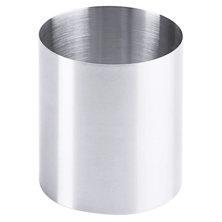 Pierścień okrągły, rant nierdzewny, średnica 7cm, wysokość 8cm, model 698/070 Pierścień okrągły, rant nierdzewny, średnica 7cm, wysokość 8cm, model 698/070