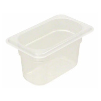 Pojemnik gastronomiczny GN 1/9, z polipropylenu, wys. 65 mm, poj. 0,6 l