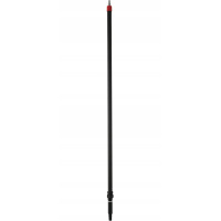 Aluminiowy styl teleskopowy, przepływowy, czarny, 1600 - 2780 mm, VIKAN TRANSPORT 297352