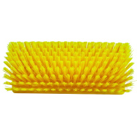 Szczotka kątowa High-Low do szorowania, średnia, żółta, szerokość 265 mm, VIKAN 70476