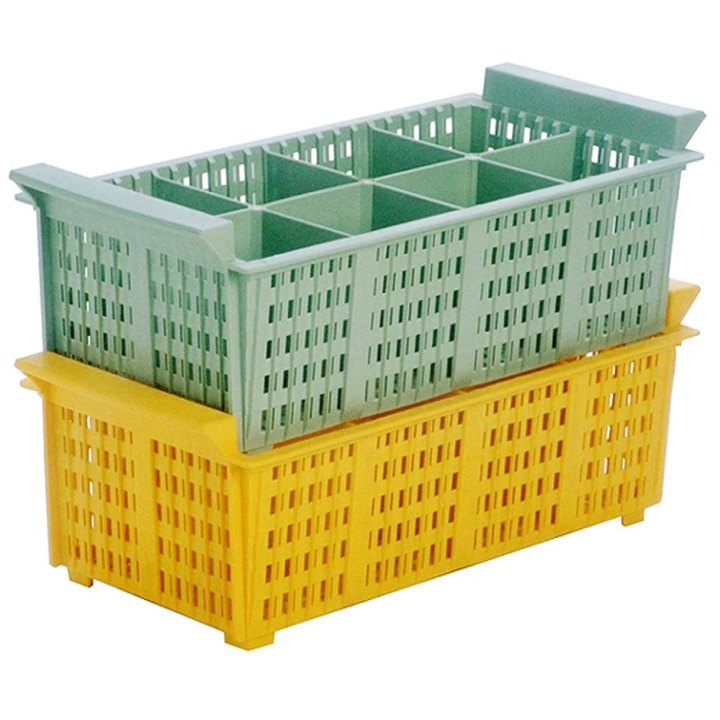 Kosz na sztućce do zmywarki, żółty, 43x21x15cm, model 2512/043 Kosz na sztućce do zmywarki, żółty, 43x21x15cm, model 2512/043