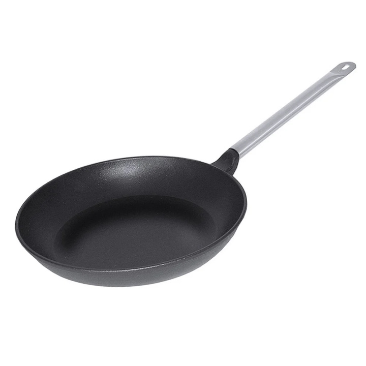 Patelnia Lyoneser do smażenia, nieprzywierająca, średn. 40 cm, okrągła, aluminiowa, model 5508/400 Patelnia Lyoneser do smażenia, nieprzywierająca, średn. 40 cm, okrągła, aluminiowa, model 5508/400