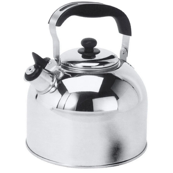 Czajnik ze stali nierdzewnej, z pokrywką, gwizdkiem i ruchomym uchwytem, poj. 4,5l, model 432/450 Czajnik ze stali nierdzewnej, z pokrywką, gwizdkiem i ruchomym uchwytem, poj. 4,5l, model 432/450
