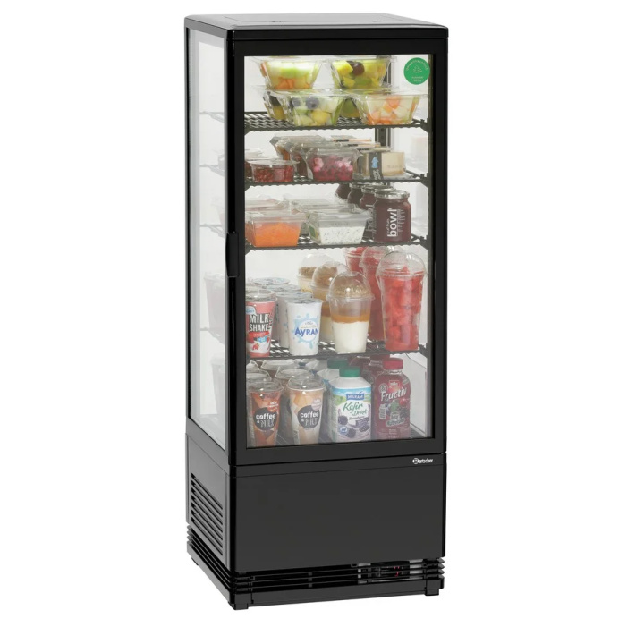 Witryna chłodnicza Mini 98L-SW, chłodziarka, moc 180W, pojemność 98 l, czarna, BARTSCHER 700398G Witryna chłodnicza Mini 98L-SW, chłodziarka, moc 180W, pojemność 98 l, czarna, BARTSCHER 700398G