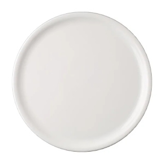 Talerz porcelanowy do pizzy, średnica 33 cm, biały BAPP33