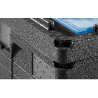 Pojemnik termoizolacyjny UNISTAR, termoport EPP do transportu, 62,5x43,5x12 cm, THERMOHAUSER 49839