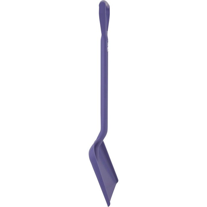 Łopata higieniczna z uchwytem typu D, 327 x 271 x 50 mm, fioletowa, długość 1040 mm, VIKAN 56258