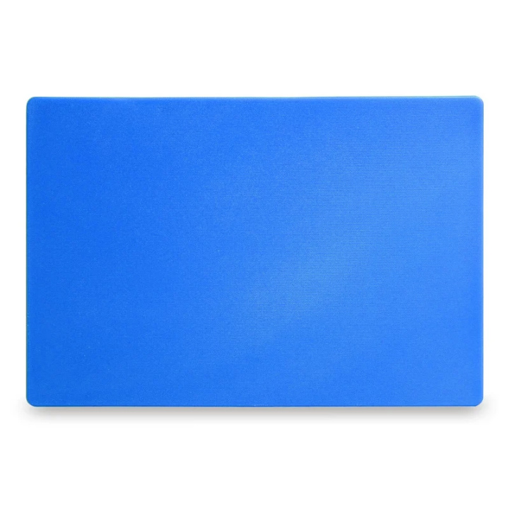 Deska polietylenowa HDPE do krojenia ryb, HACCP, niebieska, wym. 450x300 mm, HENDI 825532