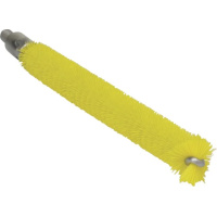 Szczotka do rur i odpływów, do uchwytu 53515 i 53525, średnia, żółta, 12x200 mm, VIKAN 53546