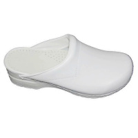 Buty robocze, chodaki otwarte, damskie/ męskie, białe, rozmiar 37, Sanita SAN FLEX OB SRC