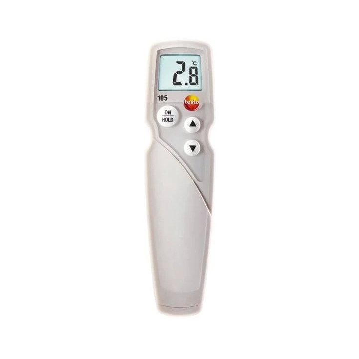 Termometr spożywczy HACCP z wymiennymi sondami pomiarowymi dł. 90mm, 100mm, 200mm, TESTO 105 zestaw
