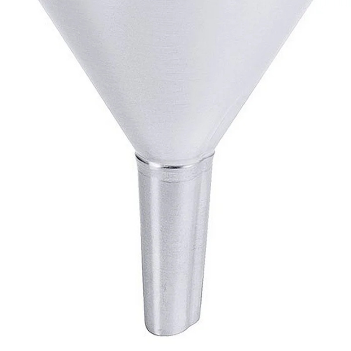 Lejek ze stali nierdzewnej, średnica 11 cm, wysokość 13,5 cm, polerowany, nierdzewny, model 5420/120 Lejek ze stali nierdzewnej, średnica 11 cm, wysokość 13,5 cm, polerowany, nierdzewny, model 5420/120