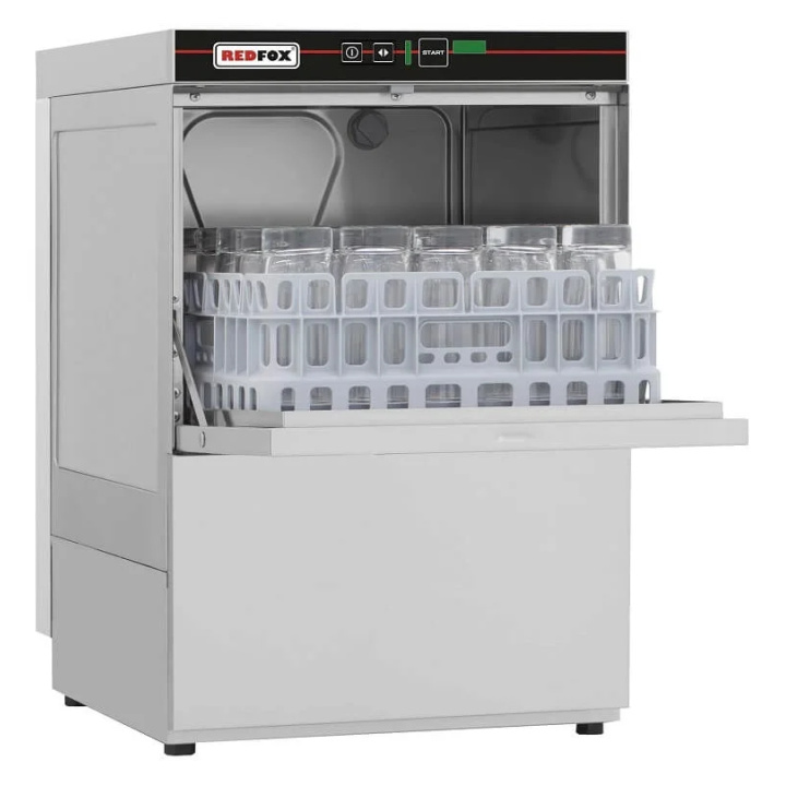 Zmywarka podblatowa do szkła Redfox QQI 37P – 60 koszy/h, 4 programy m Zmywarka podblatowa do szkła Redfox QQI 37P – 60 koszy/h, 4 programy m