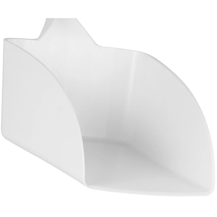 Szufelka z uchwytem, ergonomiczna, wykrywalna, duża, czerparka, poj. 2 l, biała, VIKAN 56675 Szufelka z uchwytem, ergonomiczna, wykrywalna, duża, czerparka, poj. 2 l, biała, VIKAN 56675