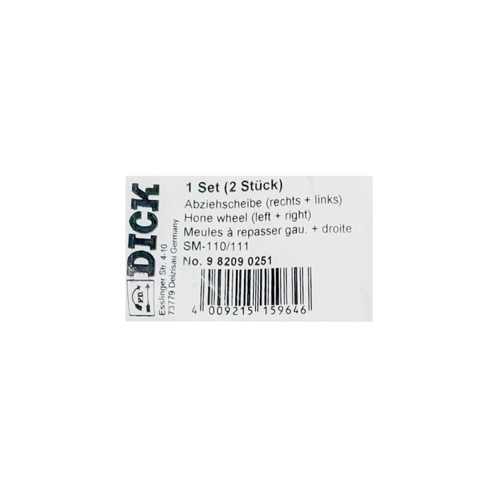 Para tarcz polerskich do SM-110/111 RS 150 982090251
