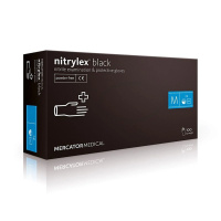 Rękawiczki jednorazowe Mercator Nitrylex Black L