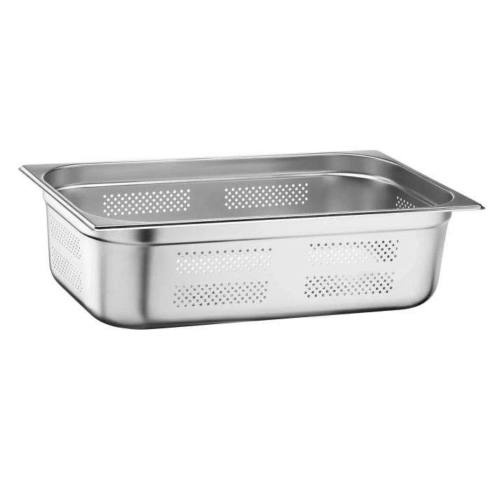 Pojemnik perforowany GN 1/1 40 mm ze stali nierdzewnej Tomgast Prix VL-11040P