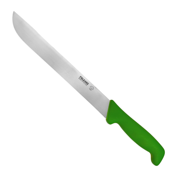 Nóż masarski Polkars nr 06 zielony